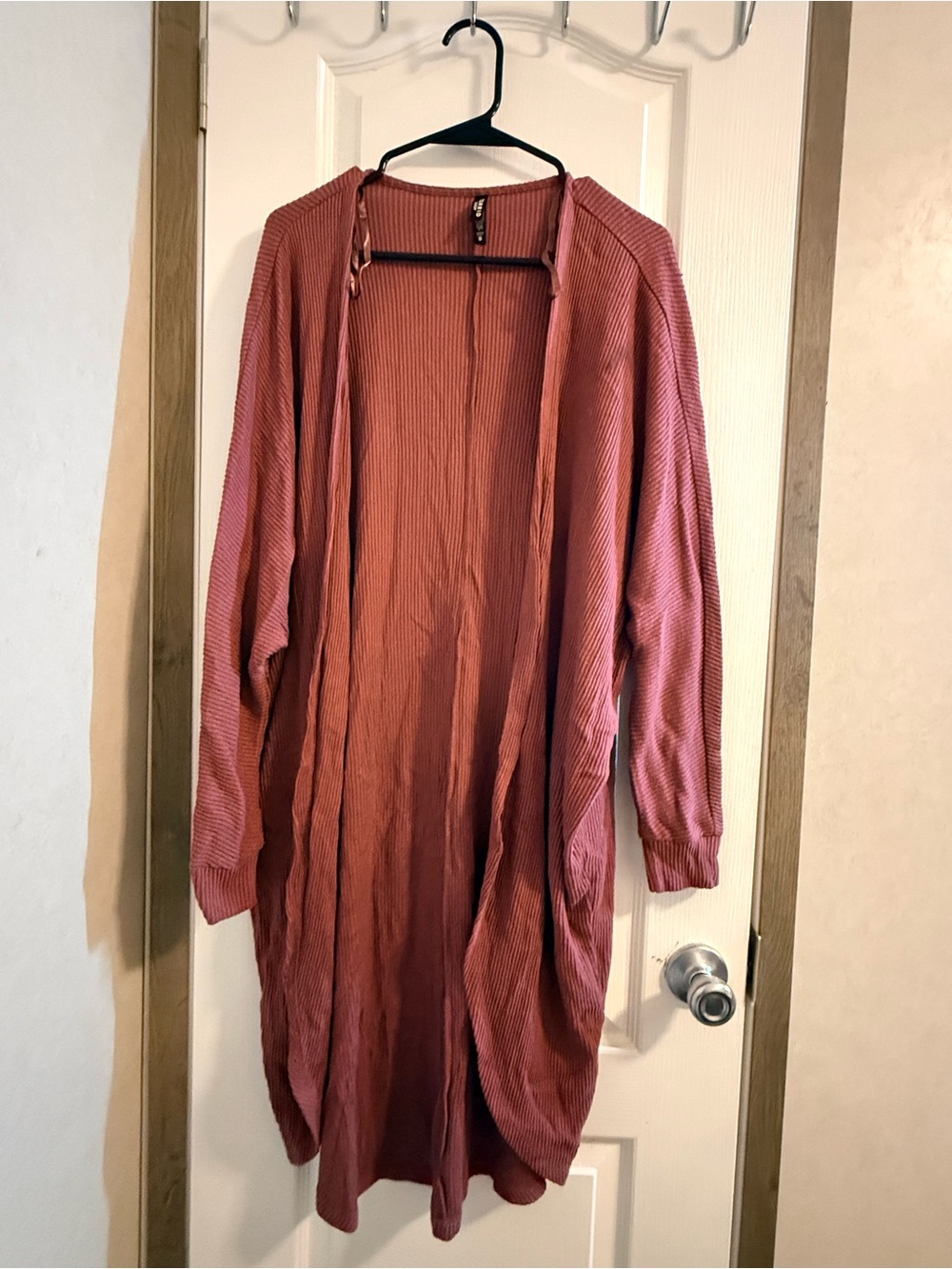 Torrid Cardigan in Dusty Rose